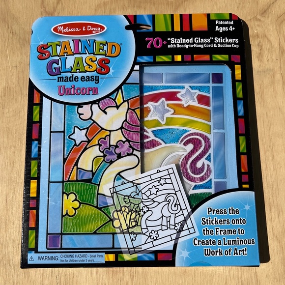 Melissa & Doug | Toys | Melissa Doug New Stained Glass Made Easy